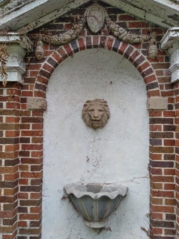 Fountain at James Houston Jones Park, Century, Florida