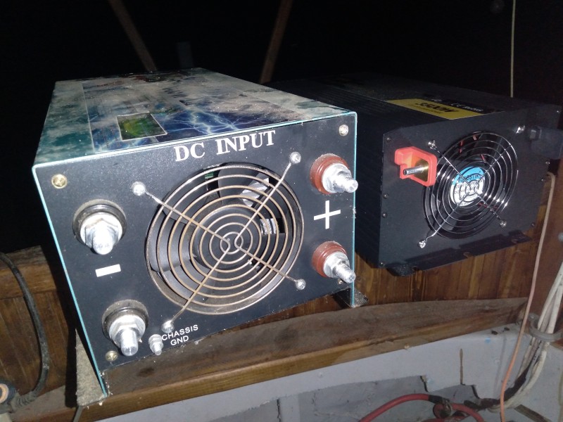 Boat inverters